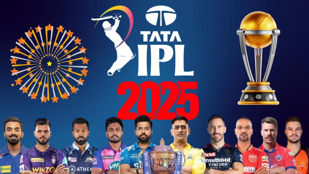IPL Cricket Teams posing together before the season opener.